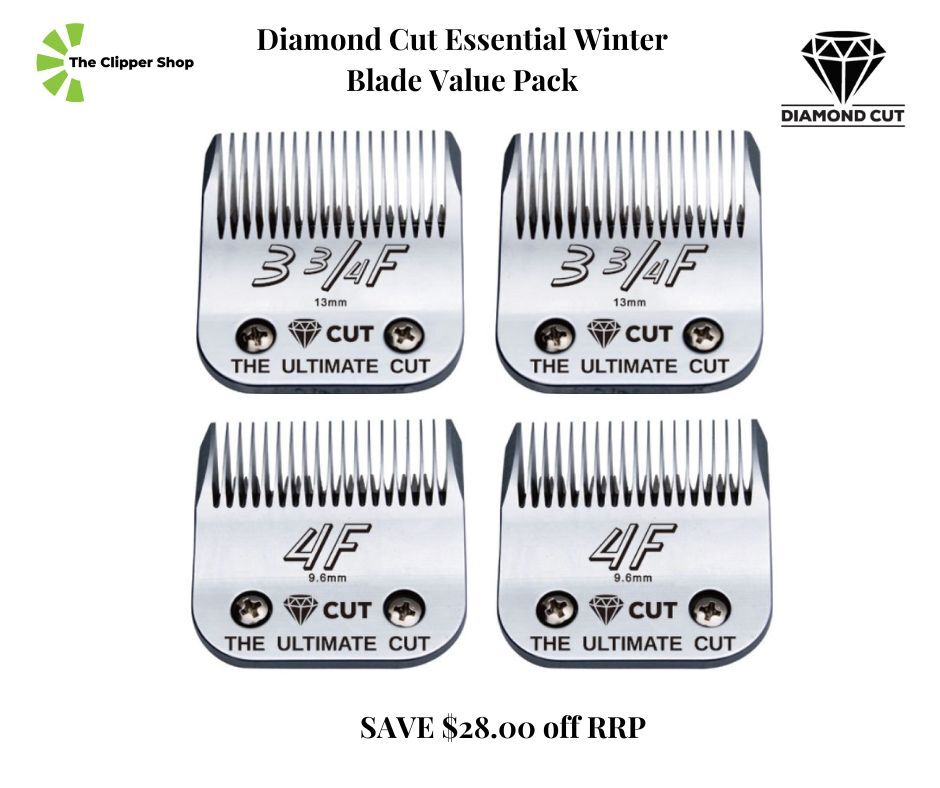 Diamond Cut Winter Essential Blade Value Pack #3 3/4F #4F