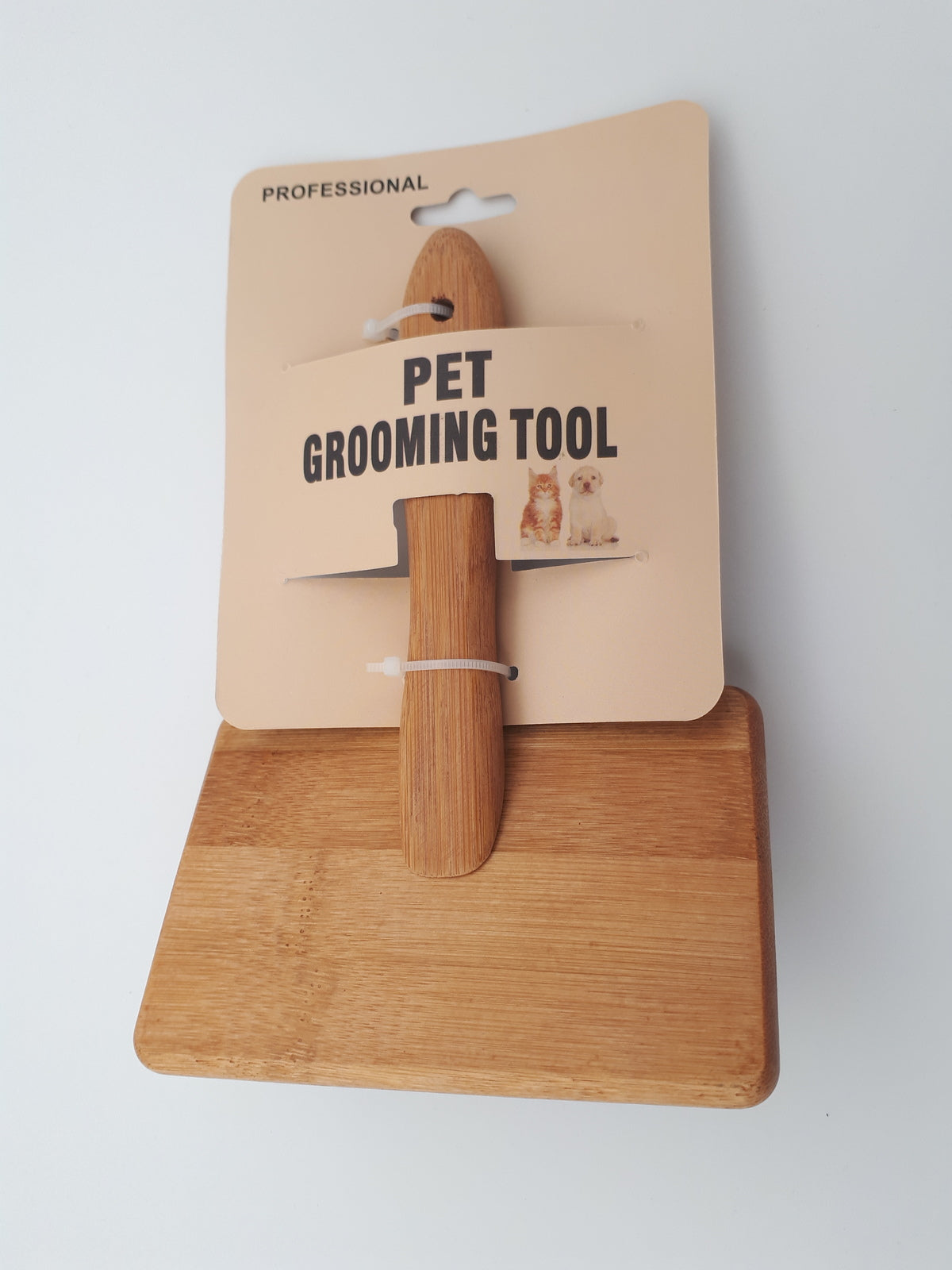 TCS Bamboo Pet Slicker Brush Large