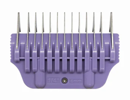 Diamond Cut Wide Blade Attachment Comb 6mm 1/4 Inch