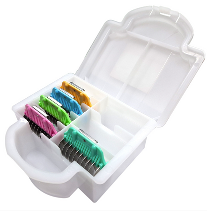 Diamond Cut Wide Skip-Tooth Comb Attachment Set of 5
