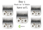 Plush Cut #3F A5 Clipper Blade 13mm 1/2 Inch 5-Pack