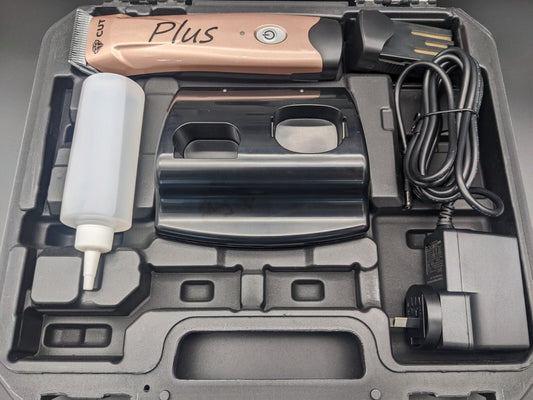 Diamond Cut Plus 2 Speed Cordless Clipper Horse Pack 2 Battery Pack