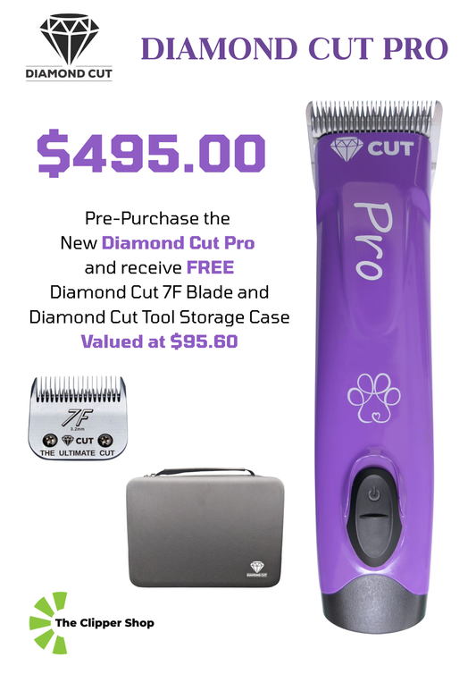Diamond Cut Pro Cordless Clipper 2 Batteries