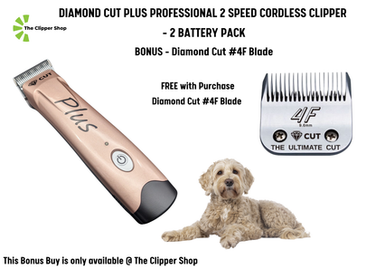 Diamond Cut Plus 2 Speed Cordless Clipper 2 Battery Pack