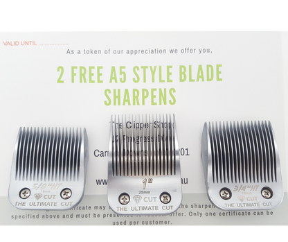 Diamond Cut Long Length Blade Value Pack 16mm 19mm 25mm