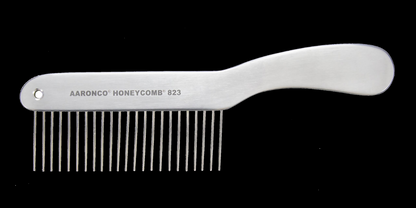 Aaronco 8" Aluminum Honeycomb Coarse Poodle Comb 23 Pins