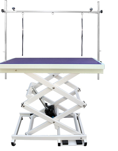 The Clipper Shop Professional Electric Pet Grooming Table Scissor Style