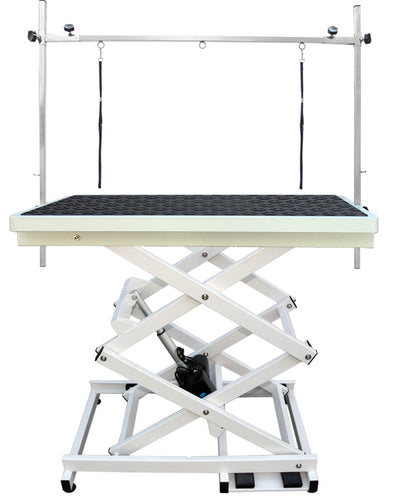 The Clipper Shop Professional Electric Pet Grooming Table Scissor Style