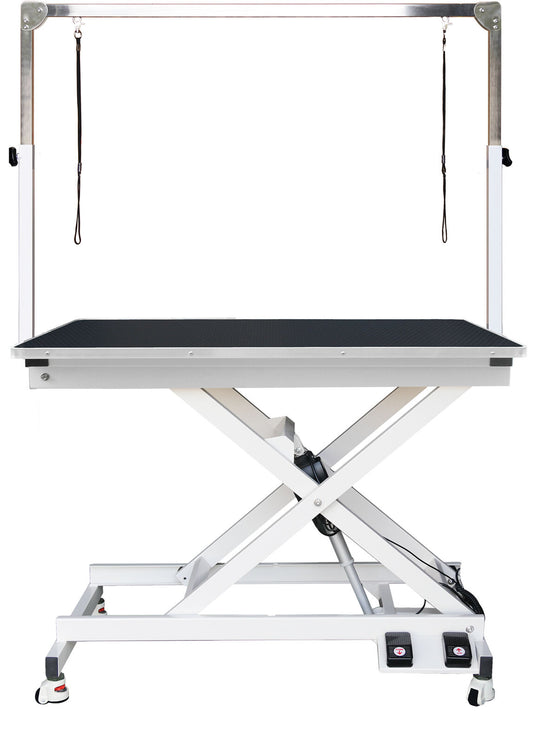 Professional Electric Pet Grooming Table with Foot Controls