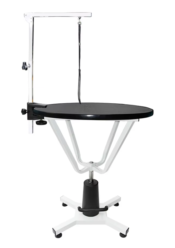 TCS Hydraulic Lift Table with Rotating Table Top