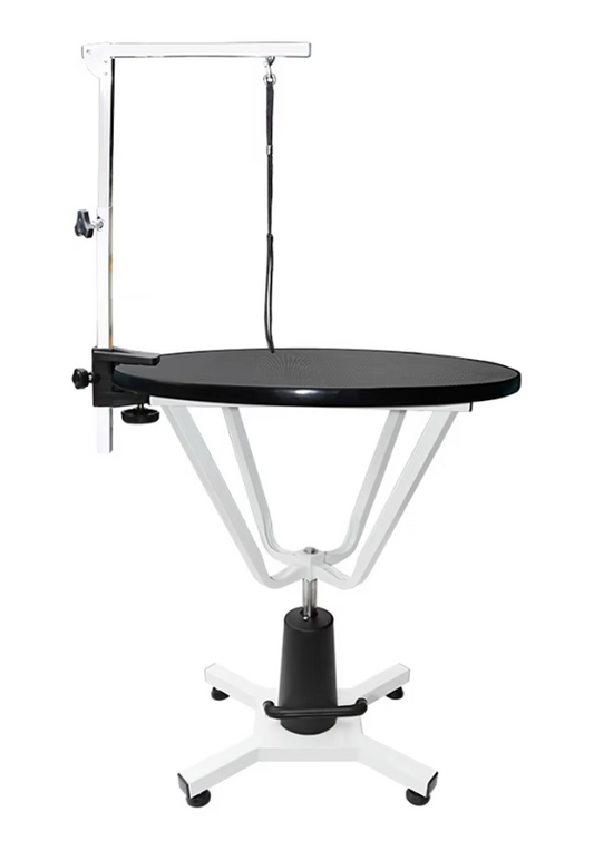 TCS Hydraulic Lift Table with Rotating Table Top