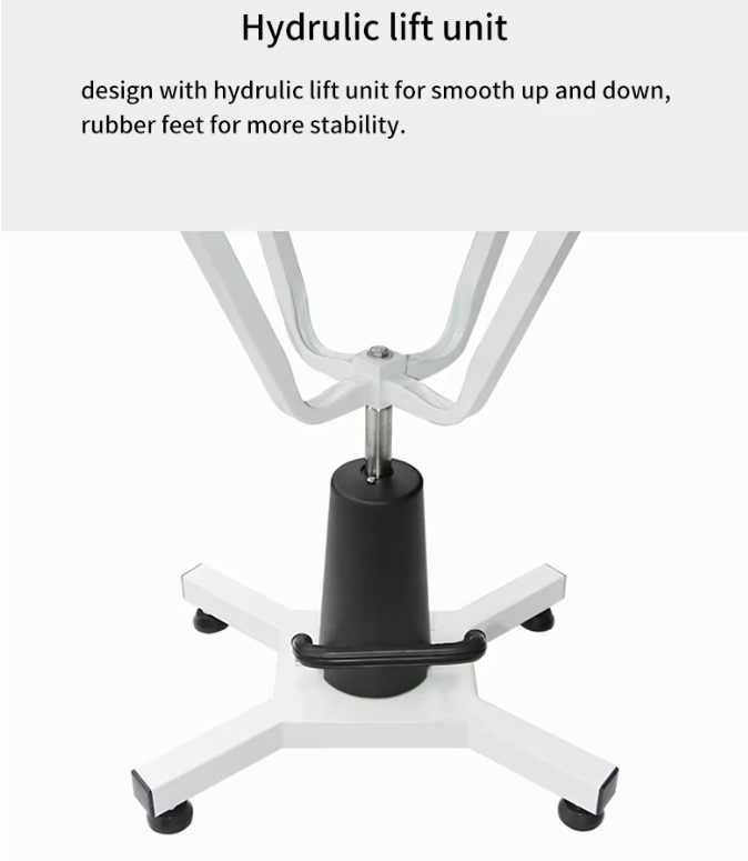 TCS Hydraulic Lift Table with Rotating Table Top