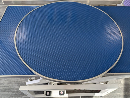 Rotating Table Top Blue