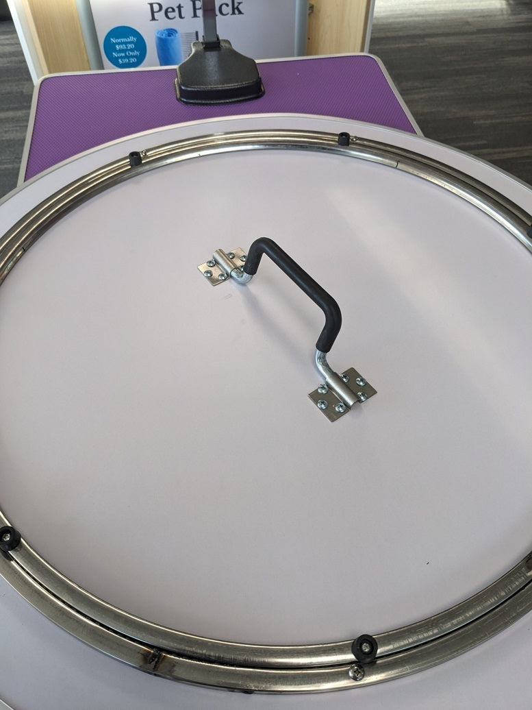Rotating Table Top Blue