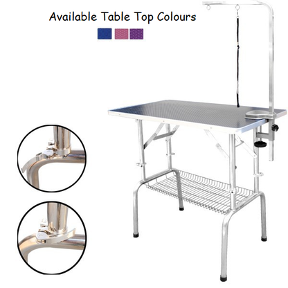 The Clipper Shop Pet Grooming Height Adjustable Table Medium
