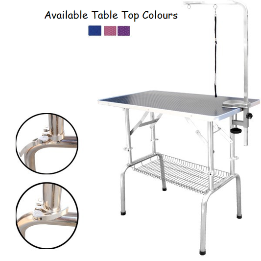 The Clipper Shop Pet Grooming Height Adjustable Table Medium