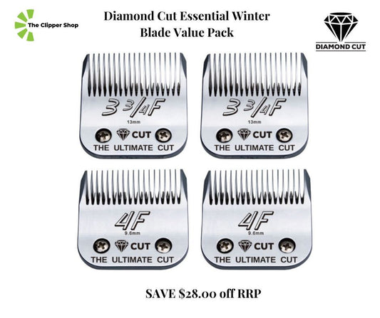 Diamond Cut Winter Essential Blade Value Pack #3 3/4F #4F