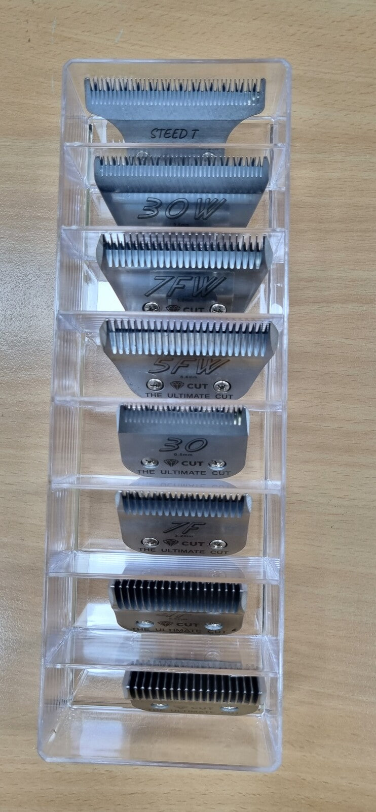 Diamond Cut Blade Storage Box Organiser Fits 8 Blades