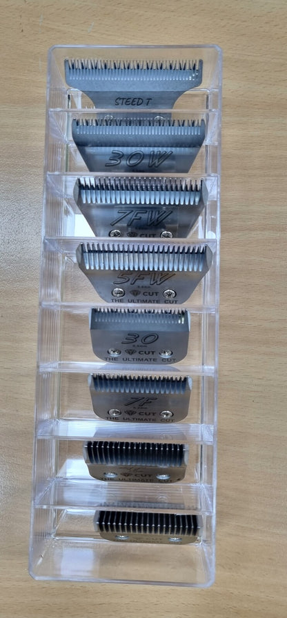 Diamond Cut Blade Storage Box Organiser Fits 8 Blades