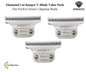 Diamond Cut Ranger T-Blade Value Pack 3 x Ranger T-Blades