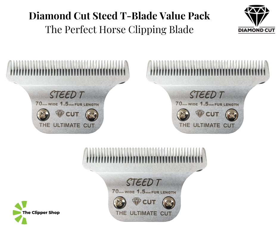 Diamond Cut Steed T-Blade Value Pack 3 x Steed T-Blades