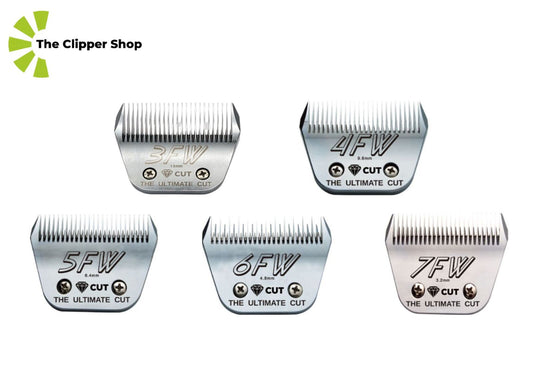 Diamond Cut Wide Blade Value 5 Pack #3FW #4FW #5FW #6FW #7FW