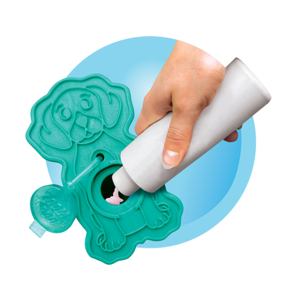 KONG ZoomGroom Bubbles Large Dog Grooming Brush