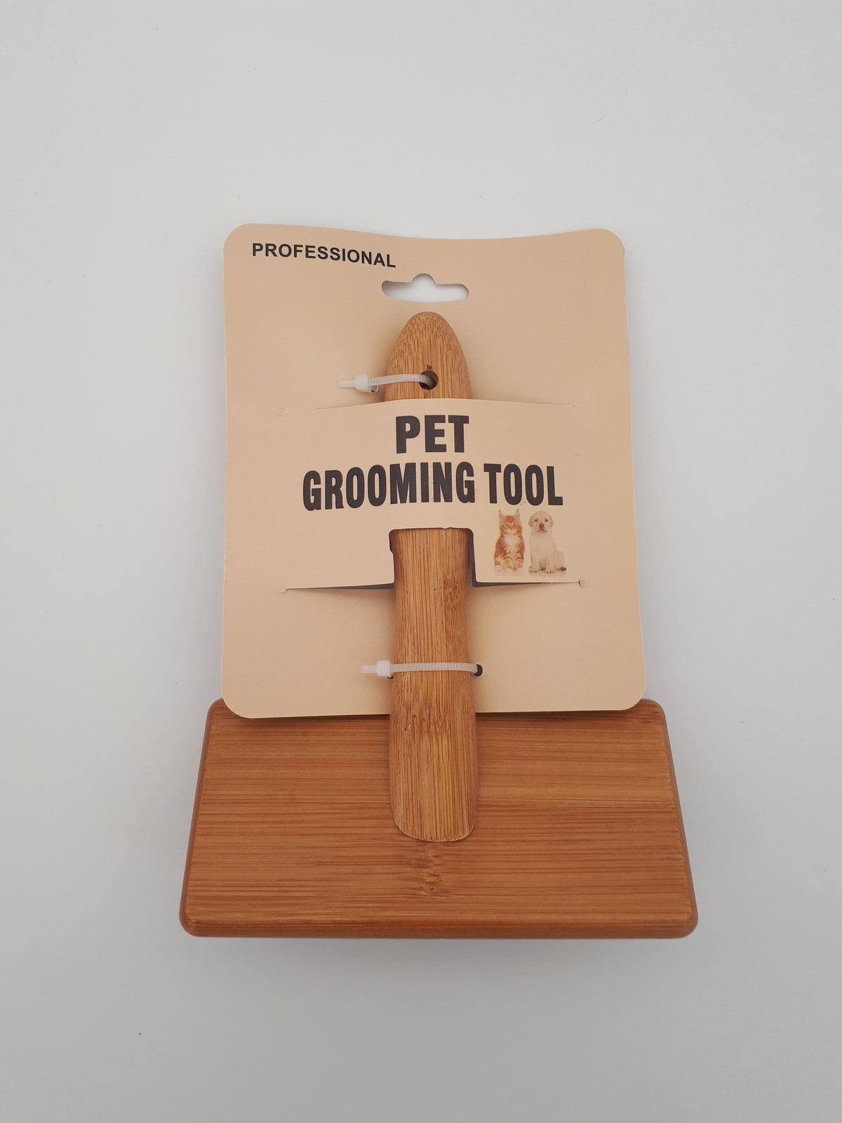 TCS Bamboo Pet Slicker Brush Medium