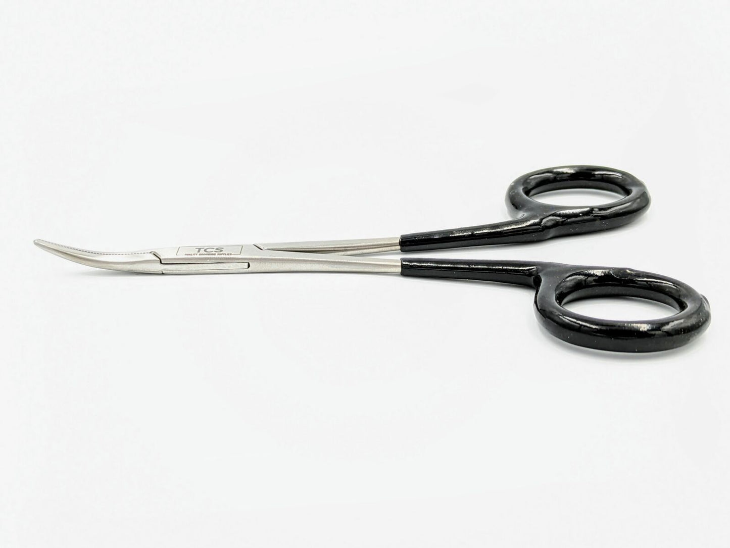 TCS Curved Hemostat Ear Hair Puller & Tick Remover 5.5 Inch