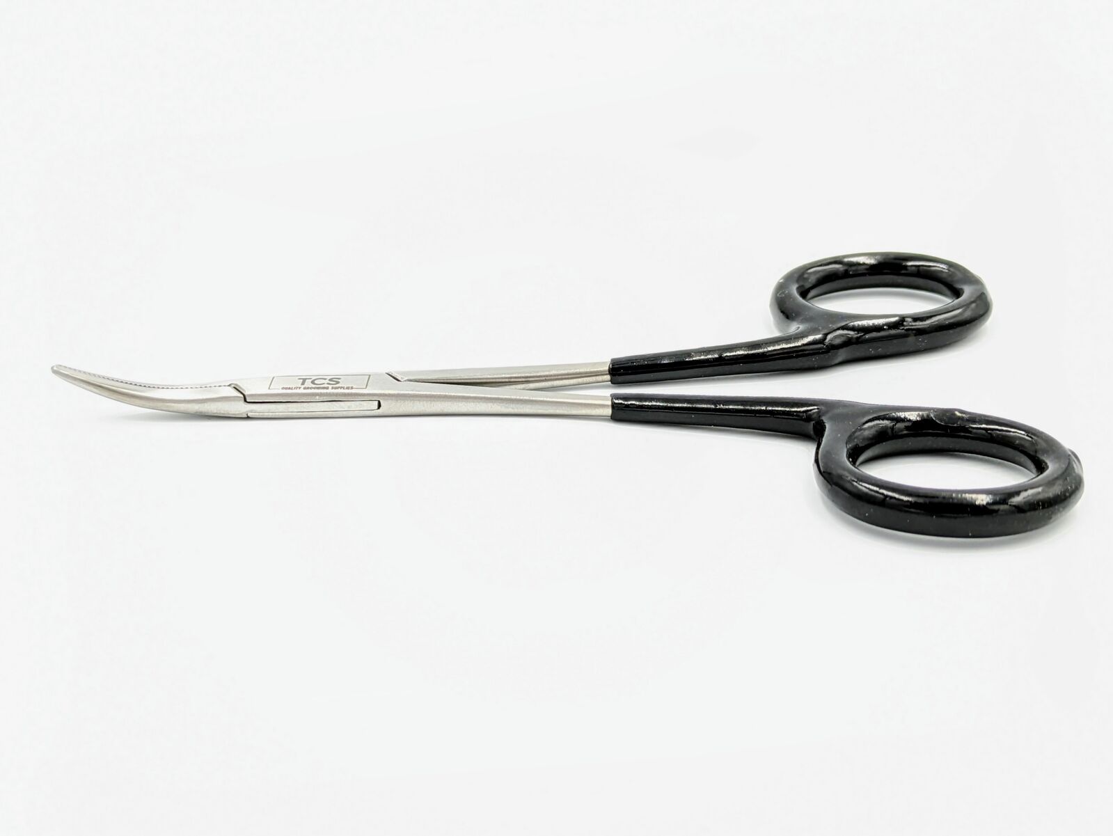 TCS Curved Hemostat Ear Hair Puller & Tick Remover 5.5 Inch
