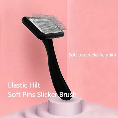 TCS Wooden Soft Slicker Brush