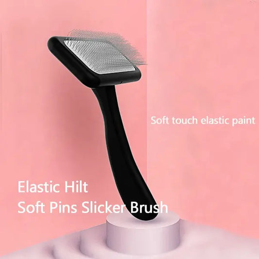 TCS Wooden Soft Slicker Brush