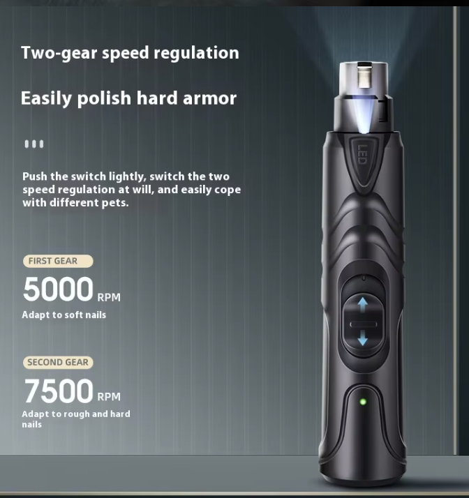 TCS Rechargeable Pet Nail Grinder