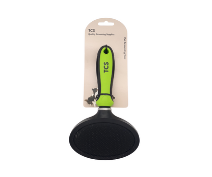 TCS Round Flexi Head Large Pet Grooming Slicker Brush