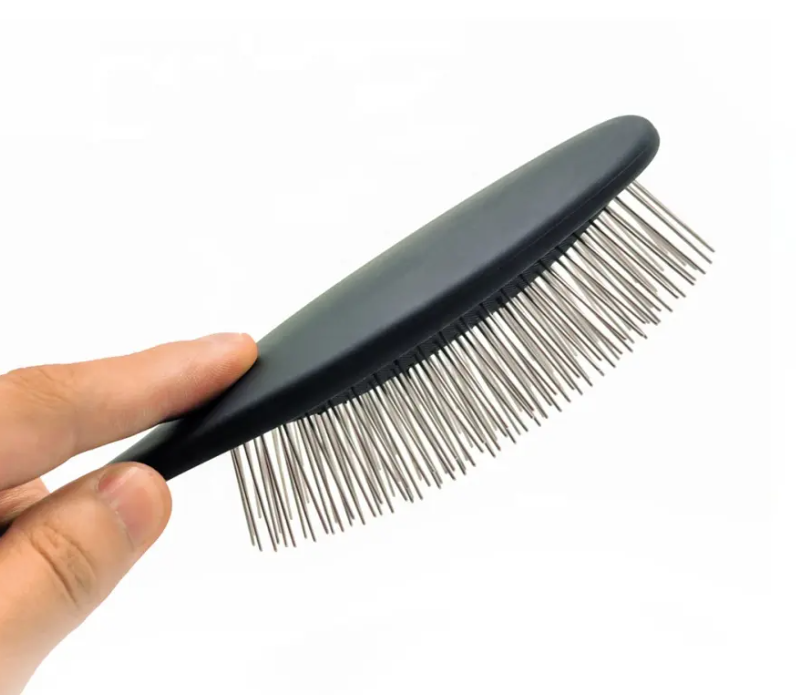 TCS Long Pin Pet Brush Black