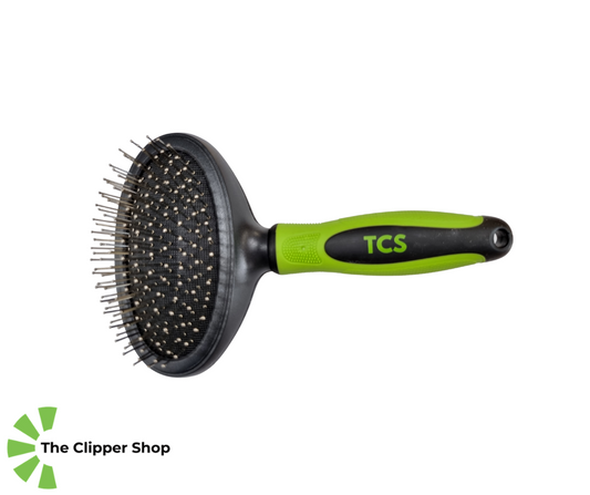 TCS Round Head Pet Grooming Pin Brush Large
