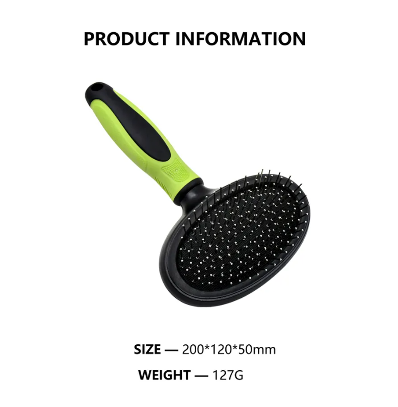 TCS Round Head Pet Grooming Pin Brush Large