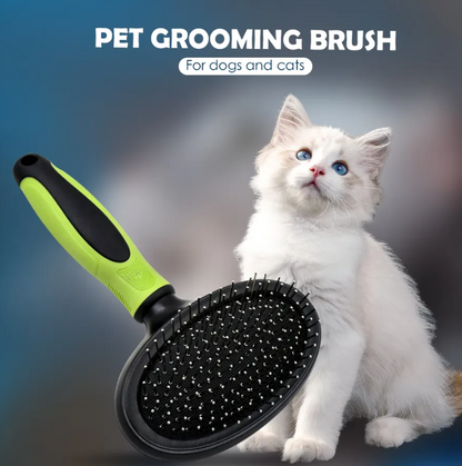 TCS Round Head Pet Grooming Pin Brush Large