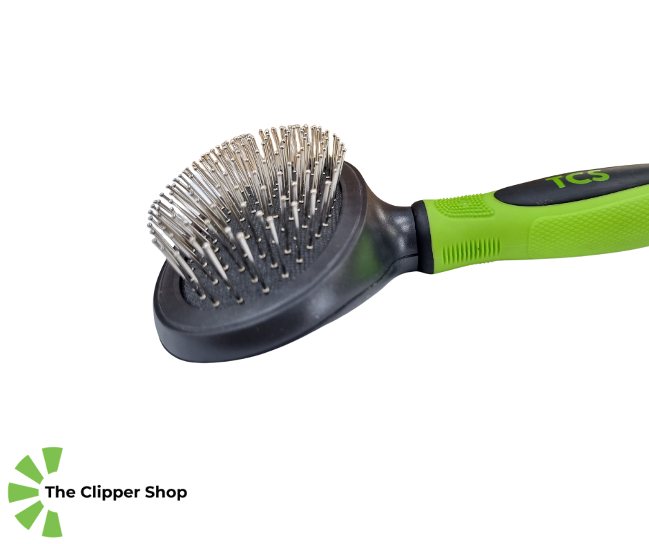 TCS Round Head Pet Grooming Pin Brush Large