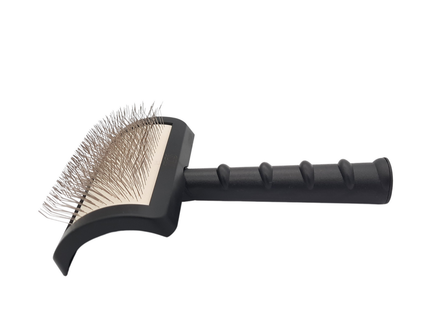 TCS Medium Soft Pin Curved Pet Slicker Brush