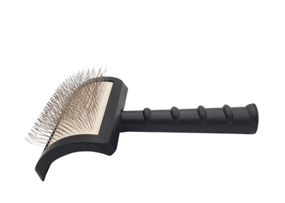 TCS Medium Soft Pin Curved Pet Slicker Brush