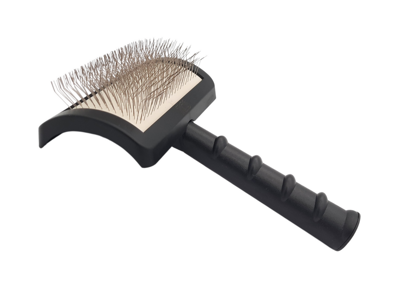 TCS Medium Soft Pin Curved Pet Slicker Brush