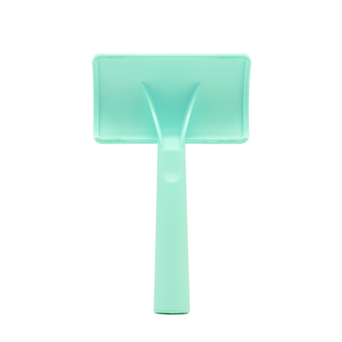 TCS Extra Long Pin Curved Pet Slicker Brush Green