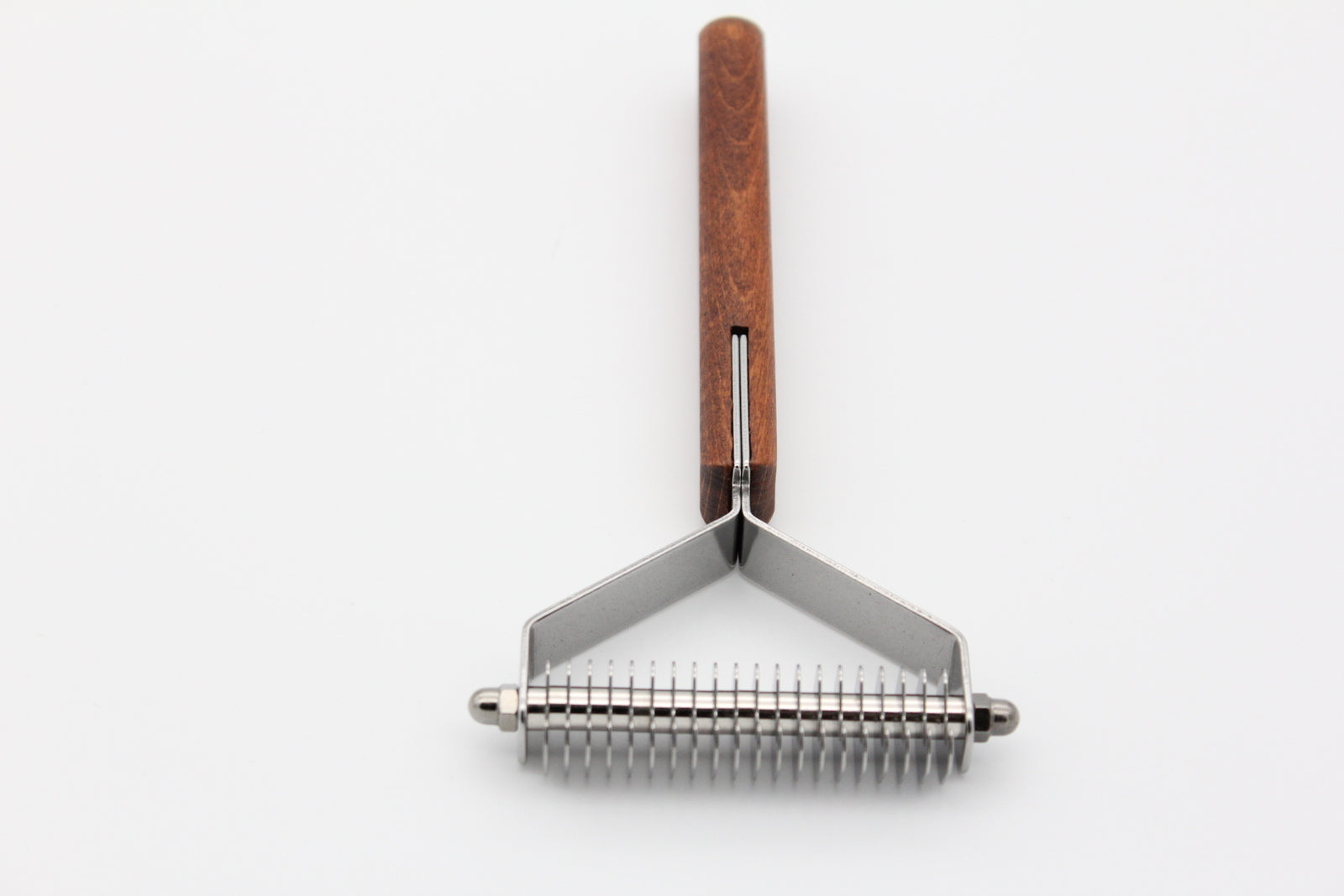 TCS Wooden Stripping Comb 20-Blade Wide