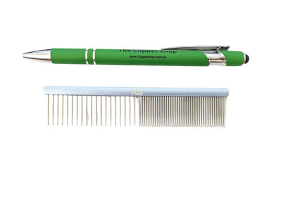 TCS Pet Face Finishing Comb 50/50 Blue