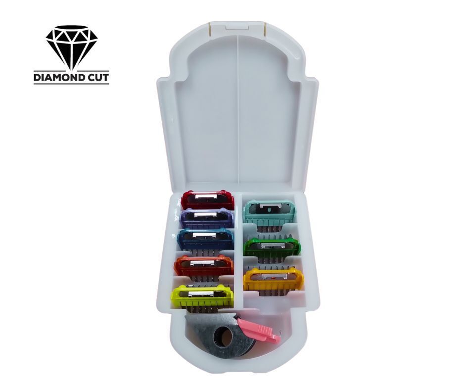 TCS Elite Cordless Clipper with 10F Blade and Attachment Comb Set