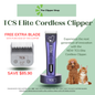 TCS Elite Cordless Clipper with 10F Blade and Free 3F Blade