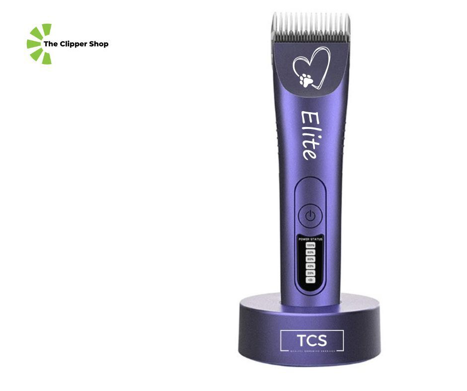 TCS Elite Cordless Clipper With 10F 7F 5F And 4F Blade